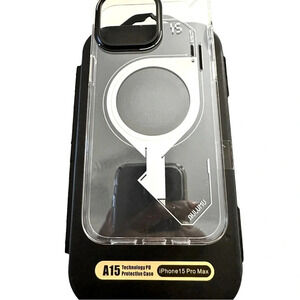 iPhone 15 Magnetic Case A 15 Clear - IMD Technology - Compatible with Magsafe